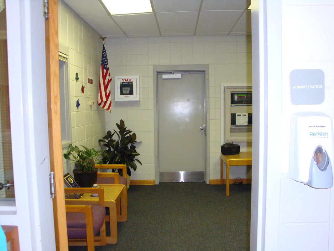 Swain West Elementary office entrance